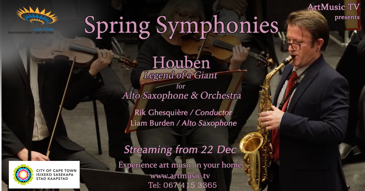 CPO Spring Symphonies Houben Legend of a Giant Thumbnail
