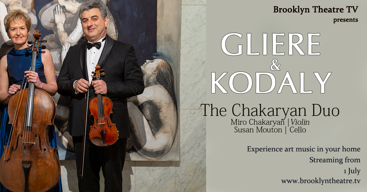 DUO CHAKARYAN. Gliere and Kodaly Thumbnail