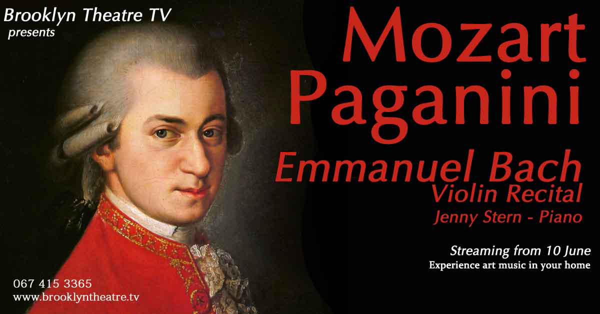 Emmanuel Bach plays Mozart and Paganini Thumbnail