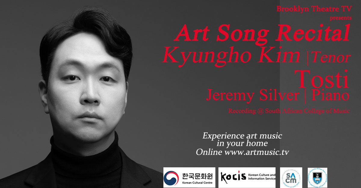 Tosti Art Song Recital. Kyungho Kim.  Thumbnail